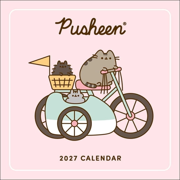 Pusheen 2027 Mini Wall Calendar, (Paperback)