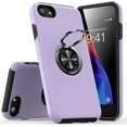 thumbnail image 1 of [PST] iPhone 7 / 8 / SE (2nd Gen.) Ring Case, Hybrid Magnetic Kickstand Case Cover with Invisible Ring Stand, 1 of 5