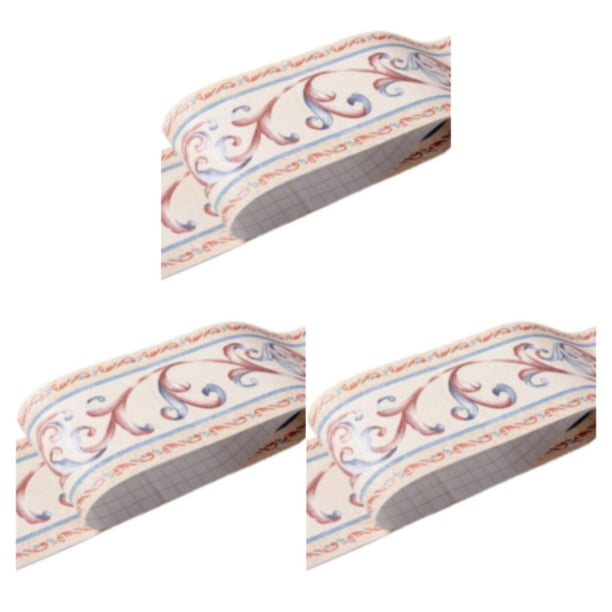 Toystoory Papel tapiz impermeable para decoración para sala de estar, adhesivo estable y confiable, opciones multicolores, flor de vid Beige Type1 NO1
