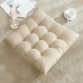 thumbnail image 4 of Amacok Chair Pad Pillow Indoor/Outdoor Chair Seat Cushion, Soft and Comfortable Cotton Seat Cushion, Non-Skid Backing Cushion, 15.7"X15.7", Fade Resistant, 1 Pack, 4 of 6