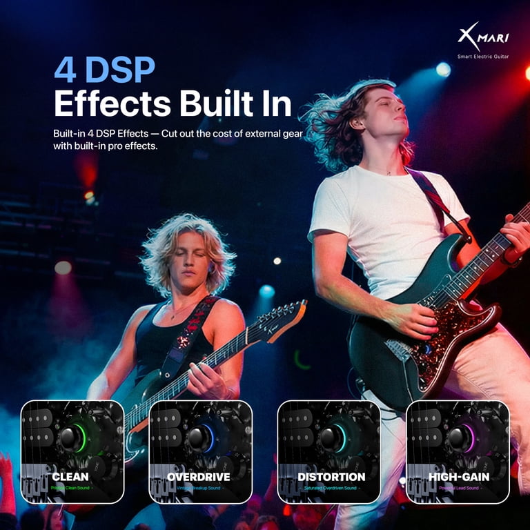 Enya Music, Smart Electric Guitar, XMARI, Built-in DSP Effects