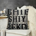 thumbnail image 2 of YINGXI  Funny Quote Decorative Throw Pillow Case Fresh Out of f CKS Funny Decoration Cushion Cover Home Decor for Sofa Couch 24x24in, 2 of 5