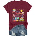 thumbnail image 6 of Fnhpitd Butter T Shirt Teach Tshirt Cute Teacher Life Shirts Special Education Tee Inspirational Tops Wine,2Xl, 6 of 7