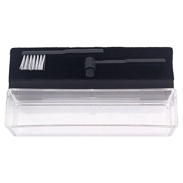 Soidarity Cepillo de limpieza de discos antiestáticos en uno, cepillos de tocadiscos lavables, herramienta de limpieza para instrumentos musicales de Accesorios para instrumentos musicales Soidarity OD028417-00