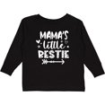 thumbnail image 3 of Inktastic Mama's Little Bestie with Arrow and Hearts Boys or Girls Long Sleeve Toddler T-Shirt, 3 of 5