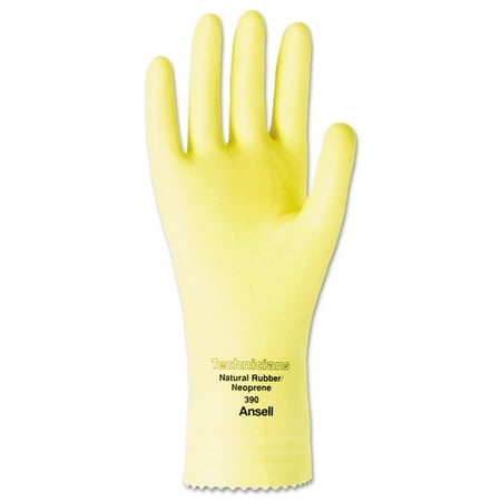 Ansell ANS3907 13 Mil Technicians Latex & Neoprene Blend Gloves, Size 7