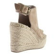 thumbnail image 5 of Kenneth Cole New York Womens Olivia Buckle Espadrille Wedge Sandals, 5 of 7