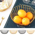 thumbnail image 2 of Coofit Fruit Basket Metal Creative Large Capacity Fruit Bowl Fruit Holder for Home, 2 of 10