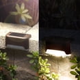 thumbnail image 5 of FKHouse Solar Deck Lights Outdoor, 16 Pack Solar LED Lights for Decks, Stairs, Step, Fence, and Yard(Warm White), 5 of 8