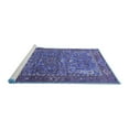 thumbnail image 2 of Ahgly Company Machine Washable Indoor Rectangle Animal Blue Traditional Area Rugs, 3' x 5', 2 of 4