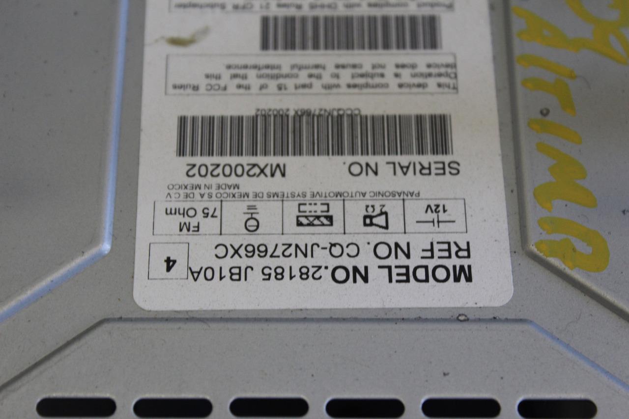 2007-2009 NISSAN ALTIMA RADIO STEREO CD PLAYER A/C CONTROL 28185-JB10A