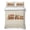 Beige, variant on Christmas Train 3 Piece Quilt Bedding Set with 2 Pillow Shams, Cute Christmas Tree Beige Dot Lightweight Bedspread Coverlet, Soft Breathable All Season Quilt, 68 x 98 Inch