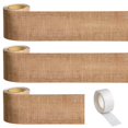 thumbnail image 1 of Rollos de arpillera recta de 99 pies AWIZOM con borde de tablón de anuncios, 3 rollos, 1 of 7
