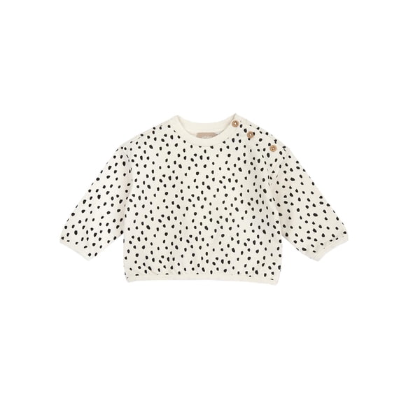 Chamarra Chicco Color Blanco con Puntos Varias Tallas