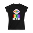 thumbnail image 3 of Proud LGBT TShirt Love is Love Tee Rainbow Gay Lesbian Pride Shirts for Women, 3 of 8