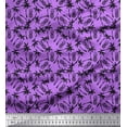 thumbnail image 1 of Soimoi Polyester Crepe Fabric Palm Tree & Pine Fruits Print Fabric by Yard 42 Inch Wide, 1 of 3