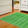 thumbnail image 2 of Sussex Home Low Pile Kids Rug for Playroom - Ultra-Thin Non-Slip Kids Soccer Ball Area Rug - Washable Cotton Educational Rug for Kids Room - 59 x 39.5 Inches, 2 of 9