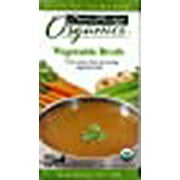 Central Market Organic Broth 32 Oz (Pack of 2) (Vegetable Broth-Vegetarian-Fat Free)
