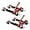 Red, variant on TUFFIOM Red 1500 lb Max Weight Car Wheel Dolly, 2 Piece