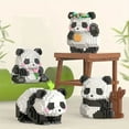 thumbnail image 5 of Cute and Creative Little Panda Building Blocks Toy, Animal Model, for Gift, for Decorations, 5 of 10