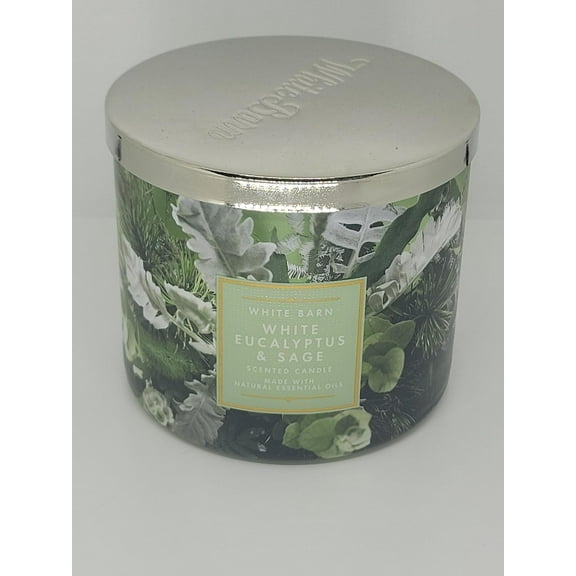 White & 3-Wick Candle 14.5 Ounce