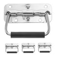 thumbnail image 6 of MLINS Stainless Steel Carrying Handle for Luggage Tool Boxes Silver Comfortable Foldable Design Wide Application, 6 of 8