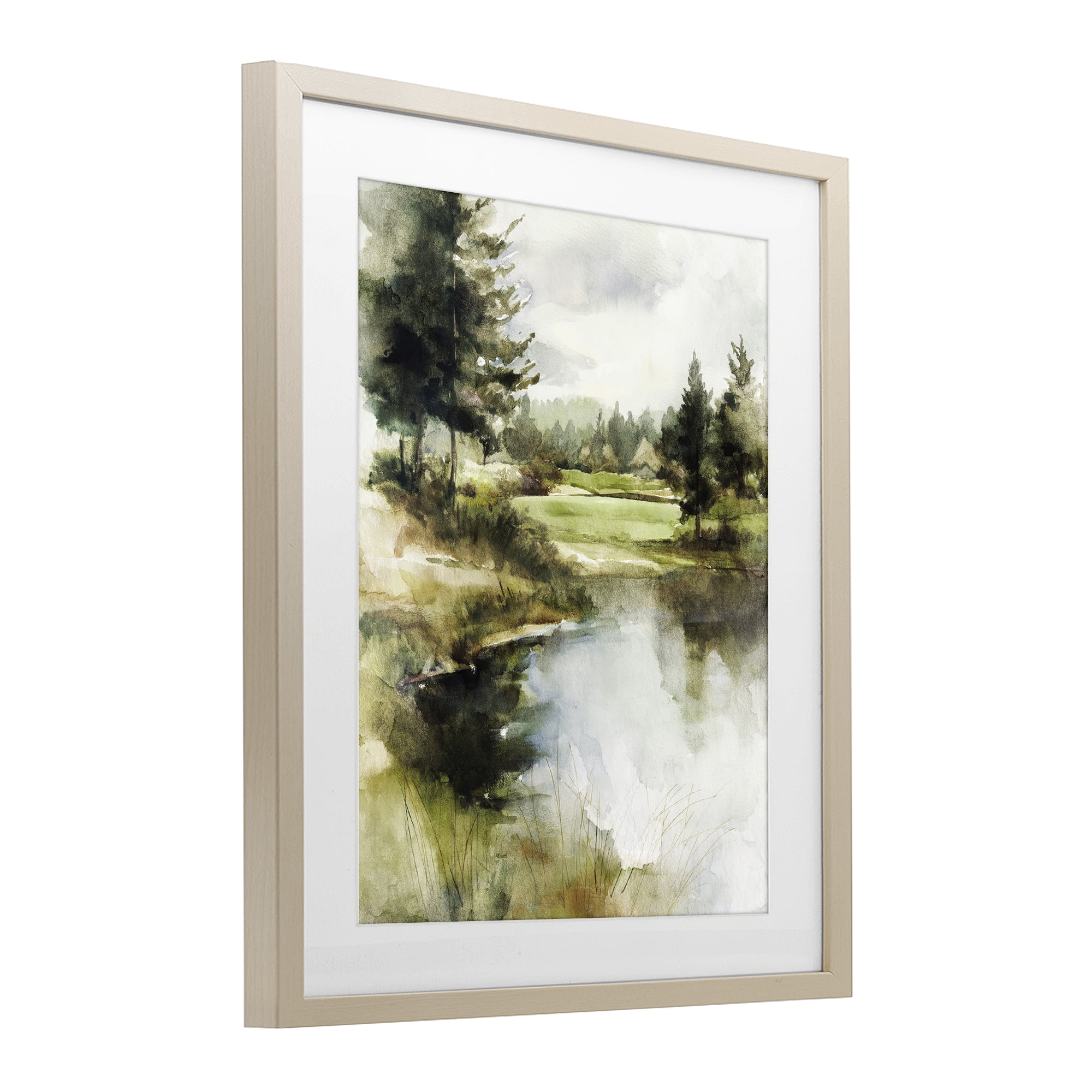 Stupell Industries The Secret Grove Birch Framed Print Under Glass, design by Svetlana Aleynikova