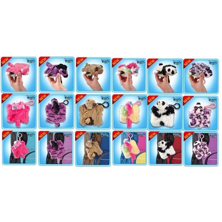 Pillow Pets My Pillow Pet Plush Backpack Clip Pouch 6 Pc Set