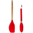 thumbnail image 1 of Juego de utensilios de cocina de 2 piezas, utensilios de cocina de madera fáciles de limpiar, utensilios de cocina para utensilios de cocina antiadherentes, 1 of 5