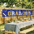 thumbnail image 3 of RKSTN Graduation Banner Graduation Season Festive Atmospheres Decoration Happy Graduation Bachelor Hat Graduation Certificate Garden Party, 3 of 5
