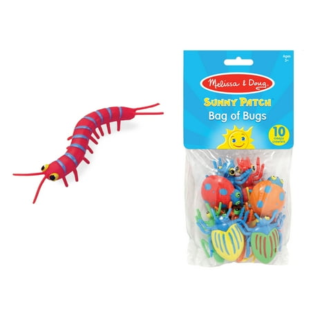 UPC: 0000772060608 | Melissa & Doug Sunny Patch Bag of Bugs (10 pcs)