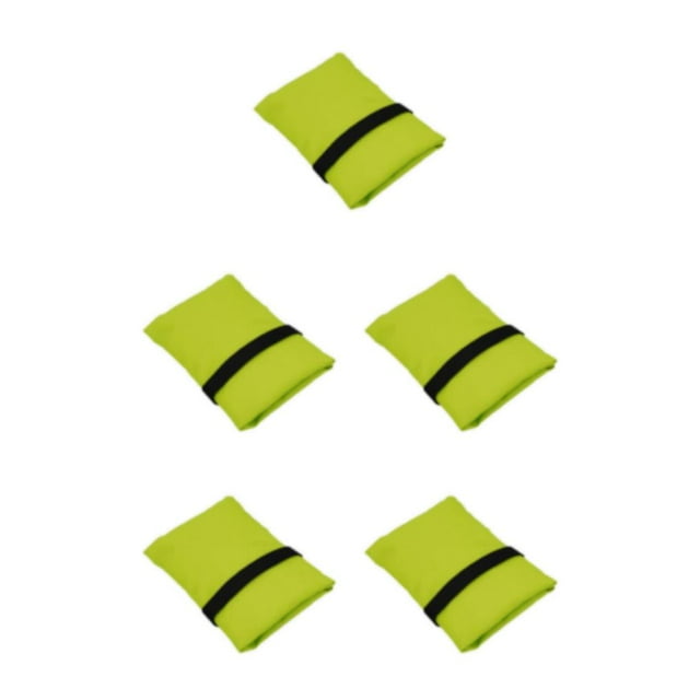 kurtrusly Polyester Frost Protection At Best Cozy Cover For Outdoor Faucets Thickened Outdoor Cover yellow green 5Set