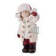 thumbnail image 1 of Estatuilla de niño Zulema Adorno navideño Regalo blanco, 1 of 8