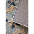 thumbnail image 4 of 2â€™ x 4â€™ Blue and Beige Floral Hearth Rug, 4 of 6