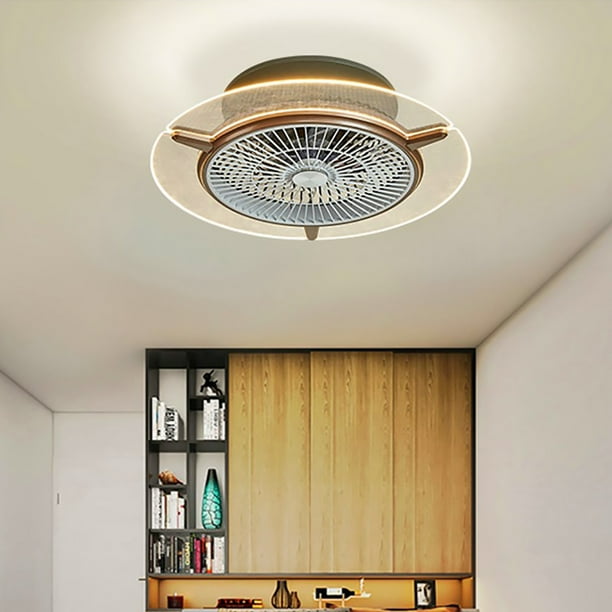 TCMT 23" LED Ceiling Fan Light kit, 3-Color Changed Semi ...