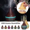 thumbnail image 1 of Xihbxyly Difusor de Aroma Led, Luz Nocturna de 7 Colores, Humidificador Usb, Niveles de Niebla Ajustables, Ambiente Relajante, Decoración para El Hogar y La Oficina, Antiestrés, Capacidad de 300 Ml,, 1 of 1