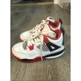 thumbnail image 3 of Ni - ke Ni - ke Boys Air Jordan 4 BQ7669-160 White Basketball Shoes Sneakers Size 12C, 3 of 5