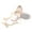 Beige, variant on Beige 2026 Satin Ballet Dance Shoes Solid Soft Sole For Little Kid Yoga Gymnastics Practice