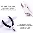 thumbnail image 4 of Amerteer Nail Clippers for Thick and Ingrown Toenails Tools,4PCS Precision Stainless Steel Pedicure Kit,Cuticle Trimmer Remover Pusher for Thick or Ingrown Toenail Clippers (Ingrown toenail tools), 4 of 4