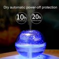thumbnail image 5 of Humidificador, proyector de luz nocturna de cristal USB de 500 ml, máquina de niebla ultrasónica de escritorio, LED para el hogar Lam, 5 of 5