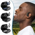 Bluetooth 5.3 Headphones Dual Microphone Wireless Earbuds Long Battery