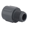 thumbnail image 1 of Adaptador Charlotte Pipe PVC 1/2 pulgadas Slip x 1/2 pulgadas D MPT, paquete de 1, 1 of 2