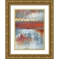 thumbnail image 1 of Springet, Mike 19x24 Gold Ornate Wood Framed with Double Matting Museum Art Print Titled - Karma, 1 of 4