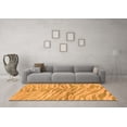 thumbnail image 3 of Ahgly Company Indoor Square Animal Orange Modern Area Rugs, 4' Square, 3 of 4