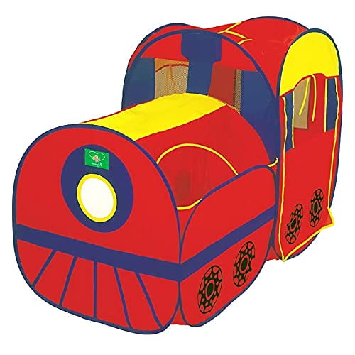 Liberty Imports Tente de Jeu Pop-Up pour Enfants - Maison de Jeu Pliable Intérieure et Extérieure pour les Tout-Petits, les Garçons et les Filles (Train Locomotive)