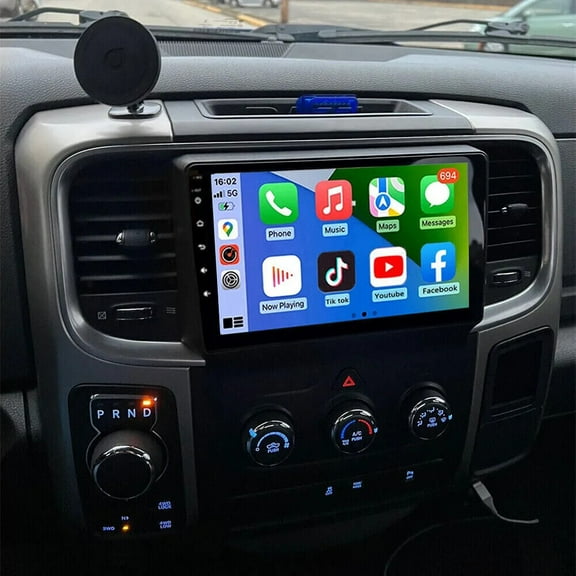 For 2014-2018 Dodge Ram 1500 2500 3500 Android Carplay Car Stereo Radio GPS FM