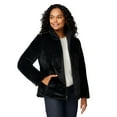 thumbnail image 3 of Free Country Women's Cirrus Quilted Reversible Jacket Black XS, 3 of 6