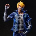 thumbnail image 3 of Figura de acción de Anime de One Piece, figura de Roronoa Zoro, Vinsmoke, Sanji, postura de soporte, estatua de Pvc, modelo de colección, regalos de juguete para niños, 30cm, 3 of 5