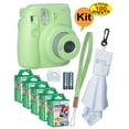 thumbnail image 2 of Fujifilm Instax Mini 9 Instant Film Camera + 100 Sheets of Instant Film + Lens Cleaning Cloth + Close-Up Selfie Lens + Wrist Strap | Batteries Included - LIME-GREEN, 2 of 2