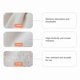 thumbnail image 2 of 10PCS Canvas Bag Handbag Large Capacity Solid Color Foldable Reusable Lightweight Shopping Bag Cloth Bag Tote Bag, 2 of 5